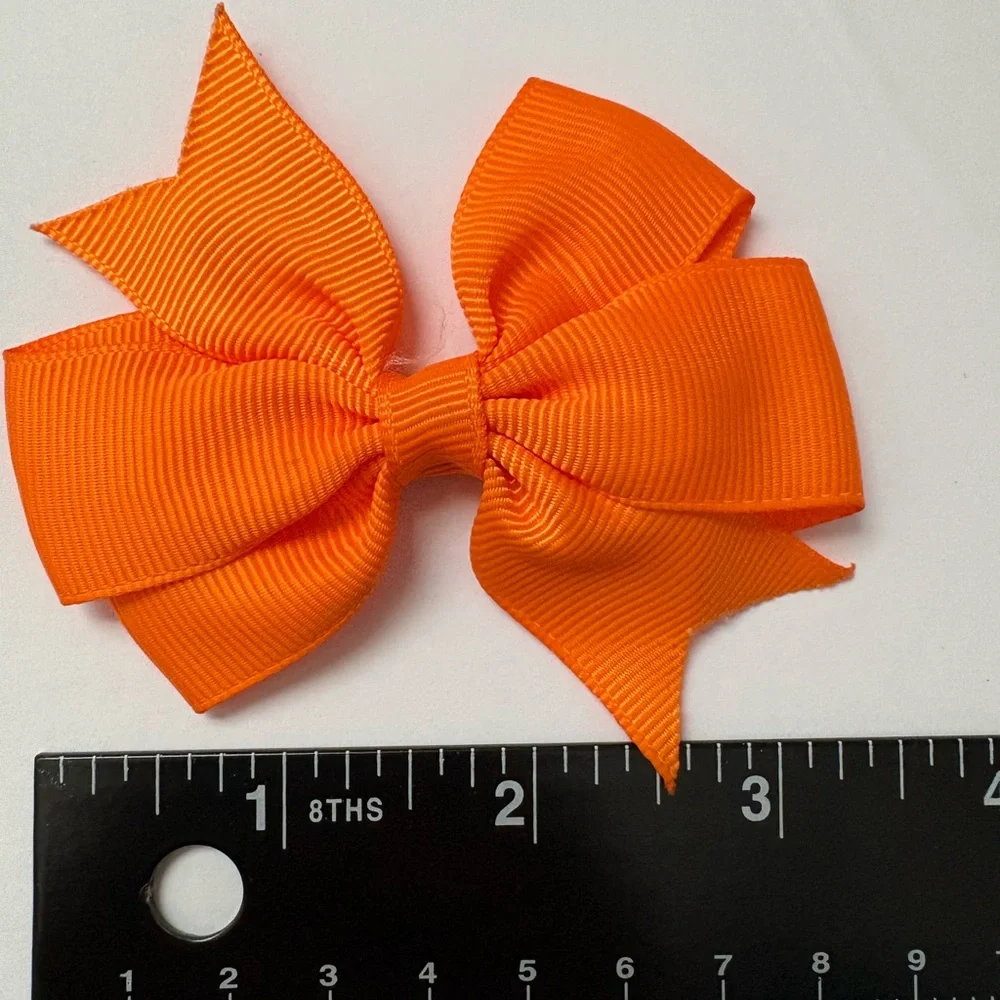 Colorful Bow Hair Clips Set for Kids